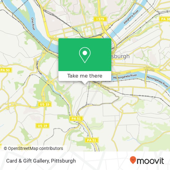 Mapa de Card & Gift Gallery