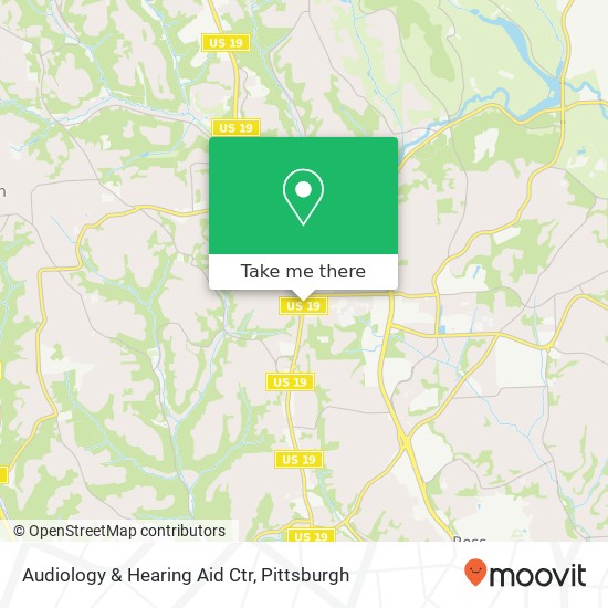 Mapa de Audiology & Hearing Aid Ctr