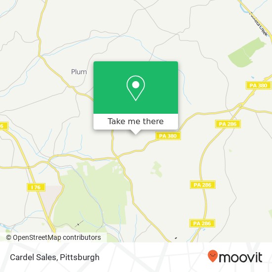 Cardel Sales map