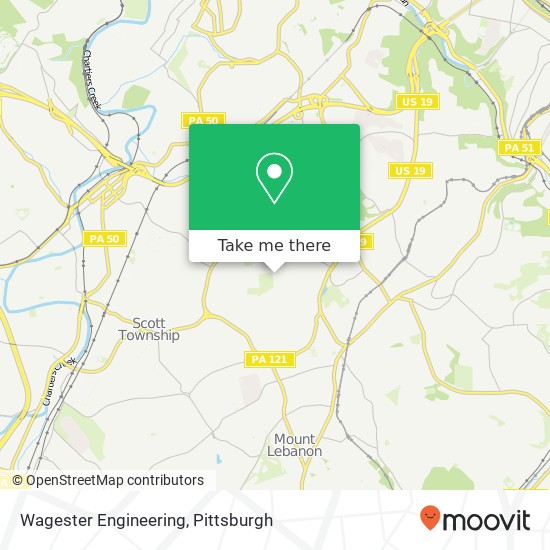 Wagester Engineering map