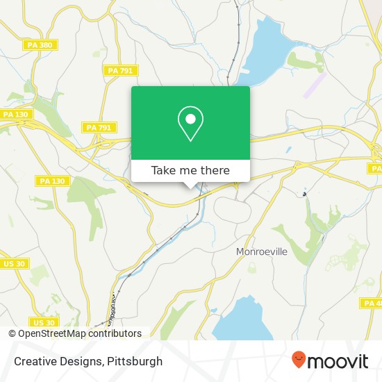 Mapa de Creative Designs