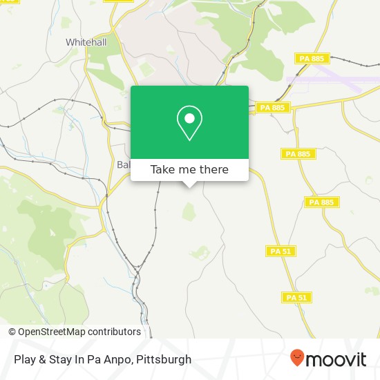 Play & Stay In Pa Anpo map