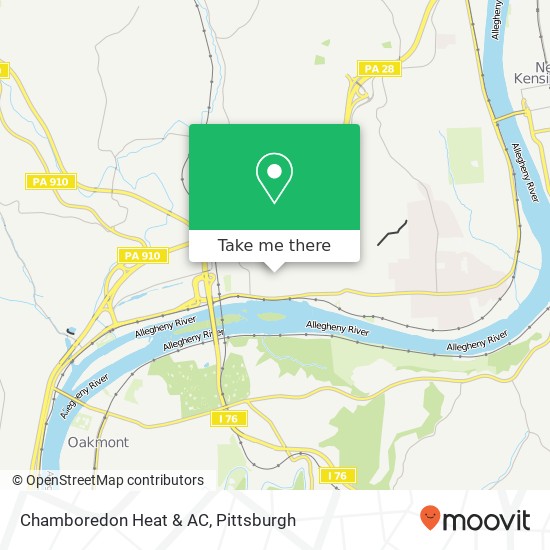Chamboredon Heat & AC map