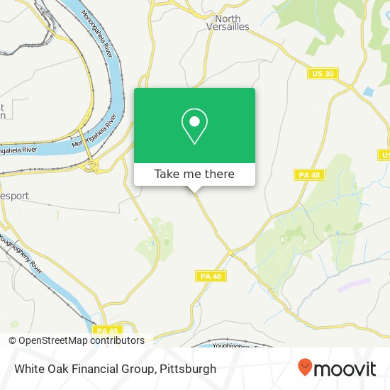 Mapa de White Oak Financial Group