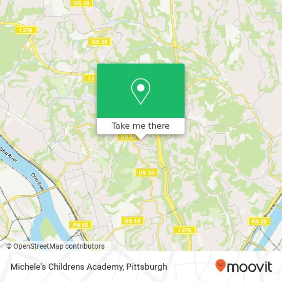 Michele's Childrens Academy map
