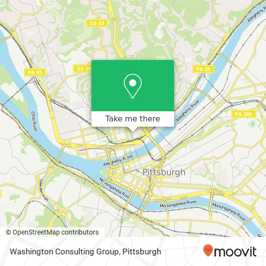 Washington Consulting Group map