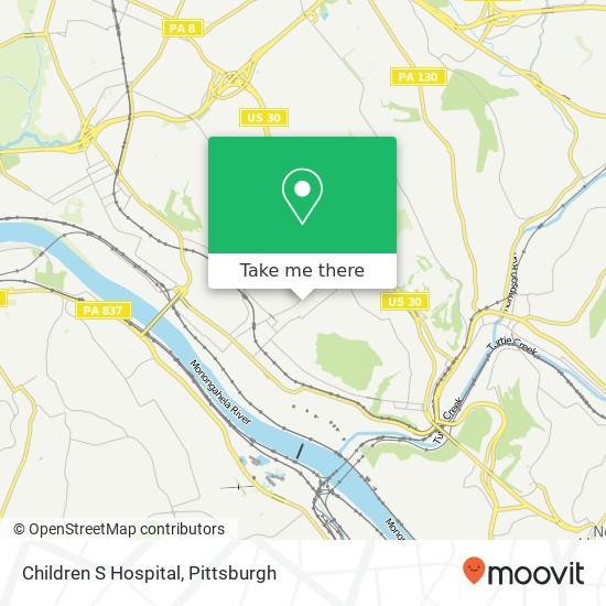 Mapa de Children S Hospital