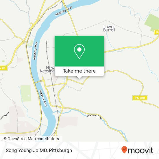 Song Young Jo MD map