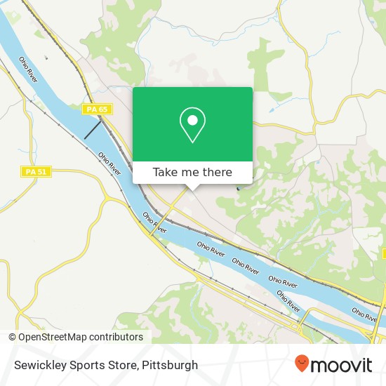 Sewickley Sports Store map