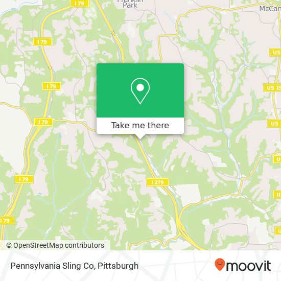 Pennsylvania Sling Co map