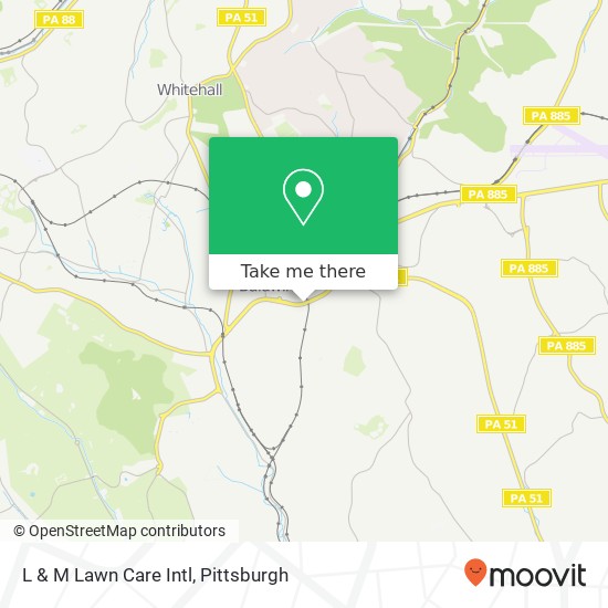 L & M Lawn Care Intl map