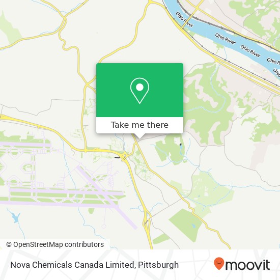 Nova Chemicals Canada Limited map