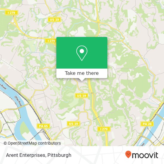 Arent Enterprises map