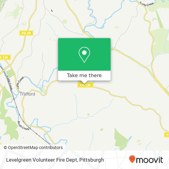 Mapa de Levelgreen Volunteer Fire Dept