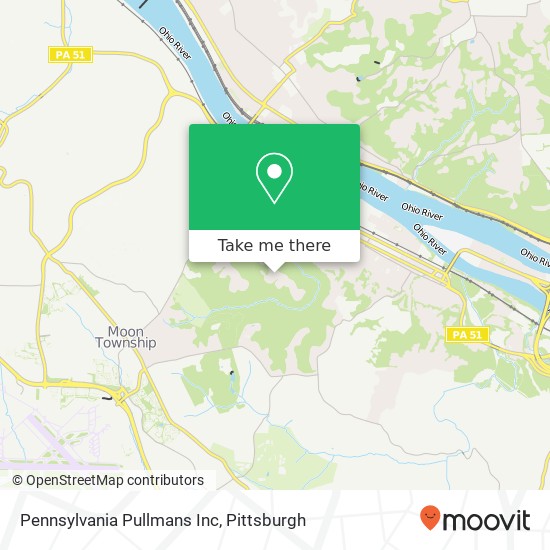 Pennsylvania Pullmans Inc map
