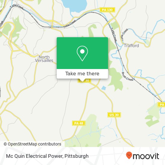 Mc Quin Electrical Power map
