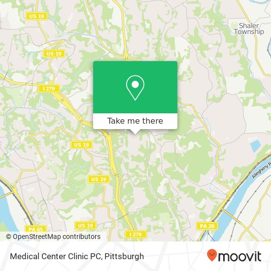 Medical Center Clinic PC map