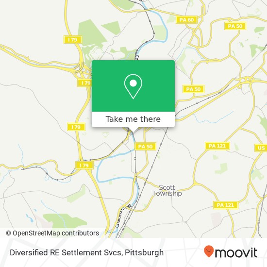 Diversified RE Settlement Svcs map