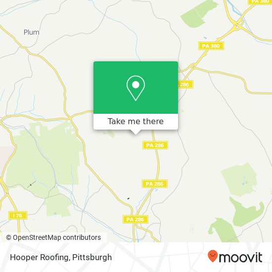 Mapa de Hooper Roofing