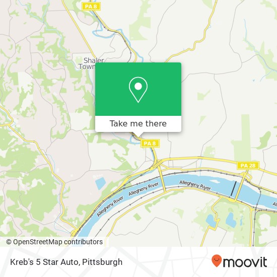 Kreb's 5 Star Auto map