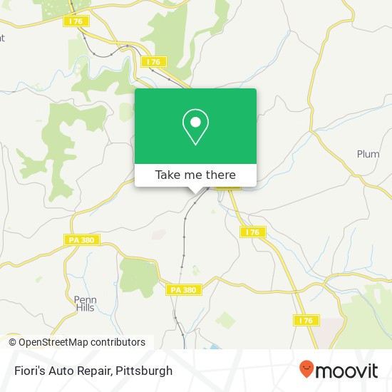 Fiori's Auto Repair map