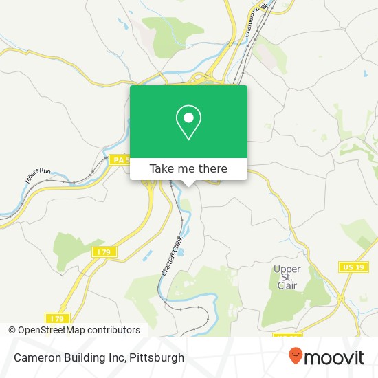 Cameron Building Inc map