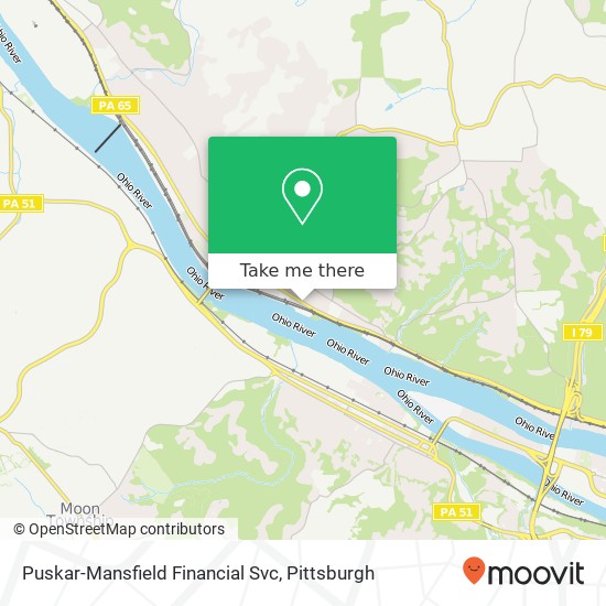 Puskar-Mansfield Financial Svc map