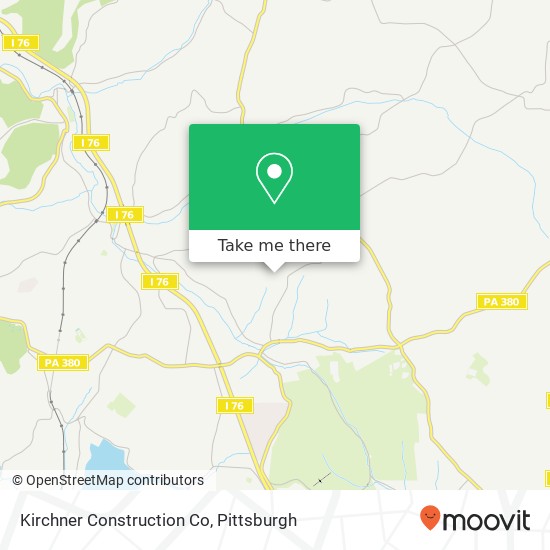Kirchner Construction Co map
