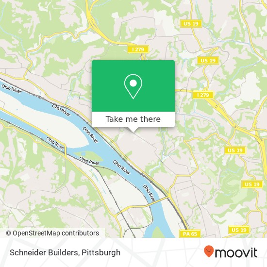 Mapa de Schneider Builders