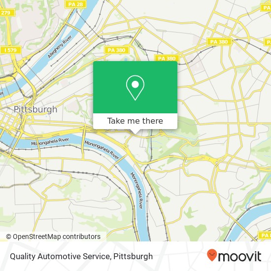 Mapa de Quality Automotive Service