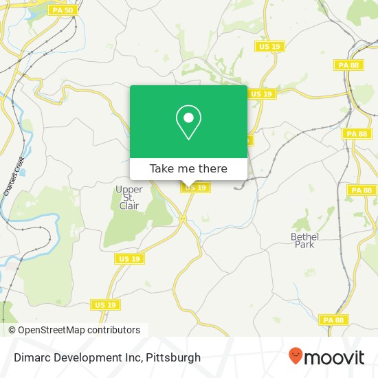 Dimarc Development Inc map