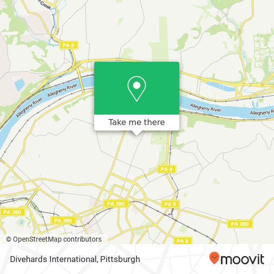 Divehards International map