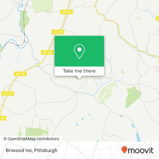 Briwood Inc map