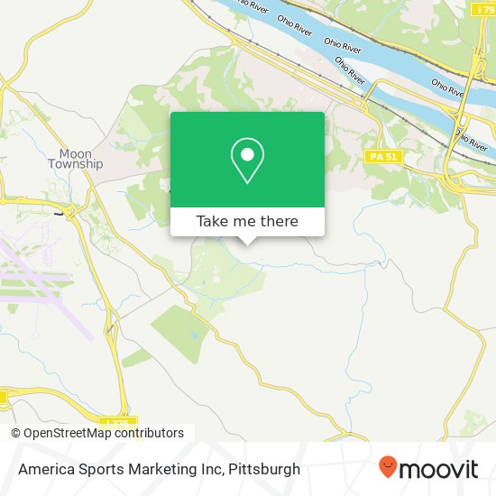 America Sports Marketing Inc map