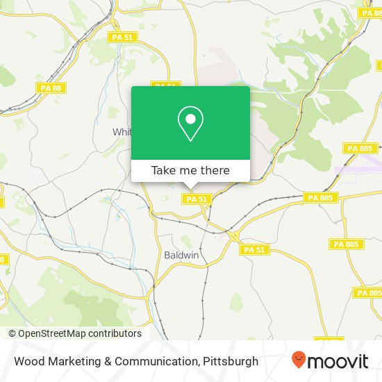 Wood Marketing & Communication map