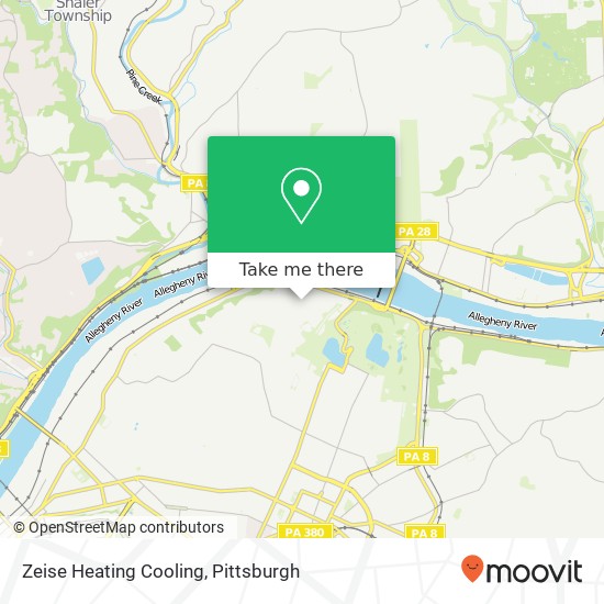 Zeise Heating Cooling map