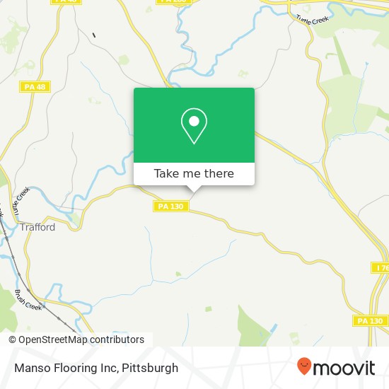 Manso Flooring Inc map