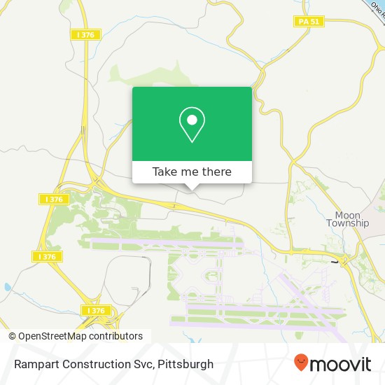 Mapa de Rampart Construction Svc