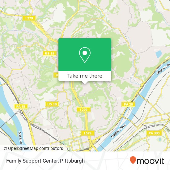 Mapa de Family Support Center