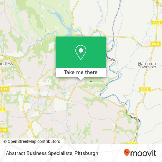 Abstract Business Specialists map