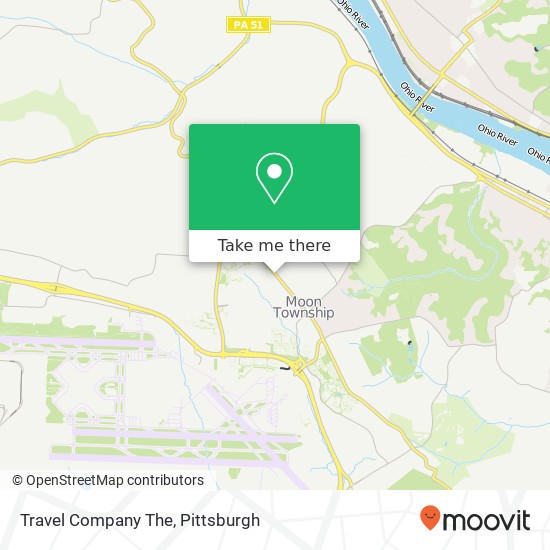 Mapa de Travel Company The