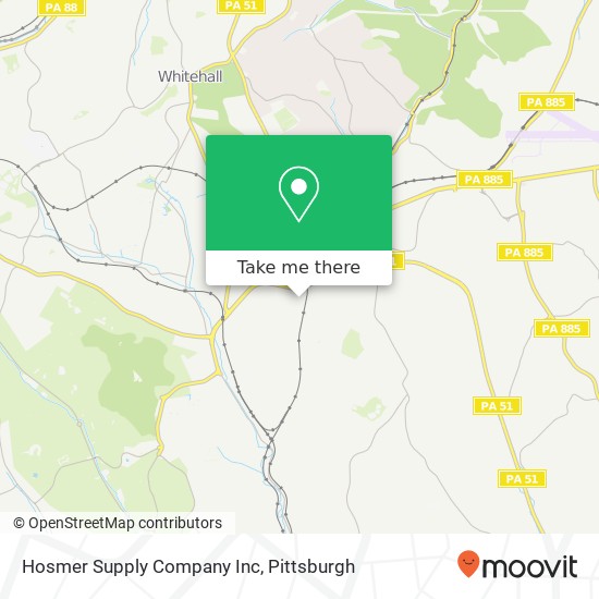 Mapa de Hosmer Supply Company Inc