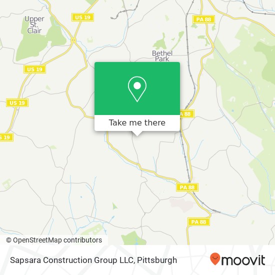 Sapsara Construction Group LLC map