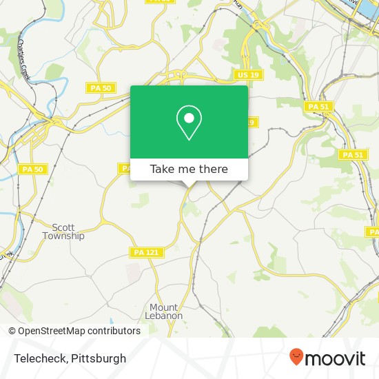 Telecheck map