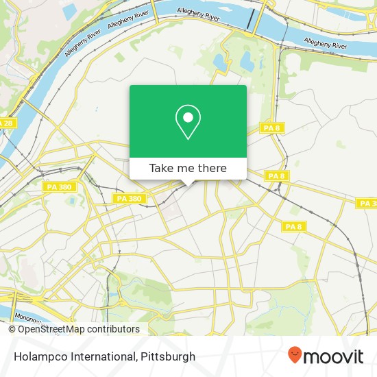 Holampco International map