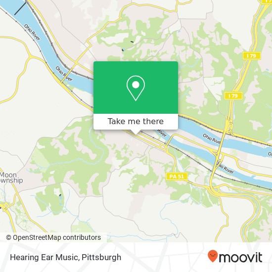 Hearing Ear Music map