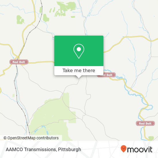 AAMCO Transmissions map