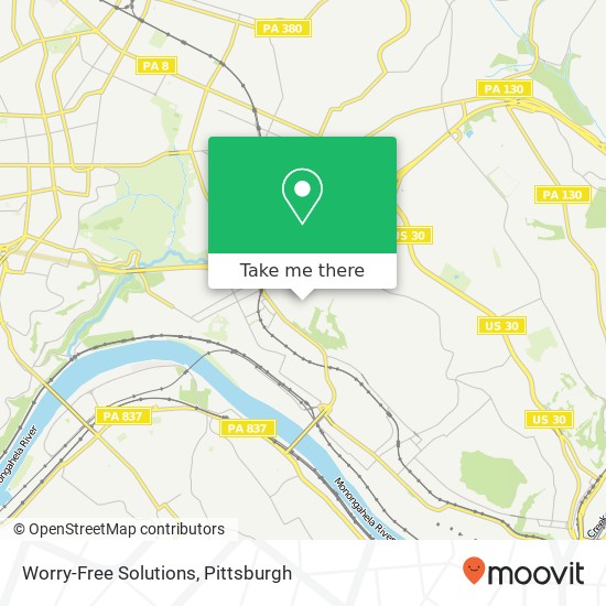 Worry-Free Solutions map