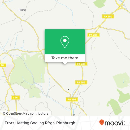 Mapa de Erors Heating Cooling Rfrgn