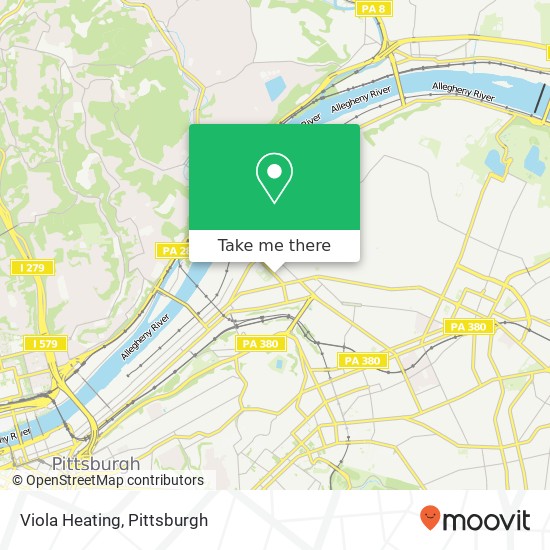 Mapa de Viola Heating